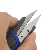 Shrimp-Shaped Stainless Steel Fish Use Scissors Folding Fishing Line Cut Clipper