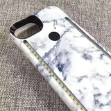 Marble LED Light up Glowing Phone Case Cover for iPhone 6 6S 7 Plus Selfie Luminous Cases