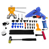 Paintless Dent Repair Car Hail Damage Repair Tool Hot Melt Glue Sticks Glue Gun Puller Tabs Kit