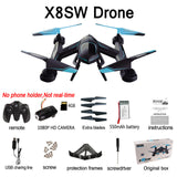 720P FPV Drone X8SW RC Quadcopter Helicopter 2.4G 4CH 6-Axis 1.0MP HD Camera