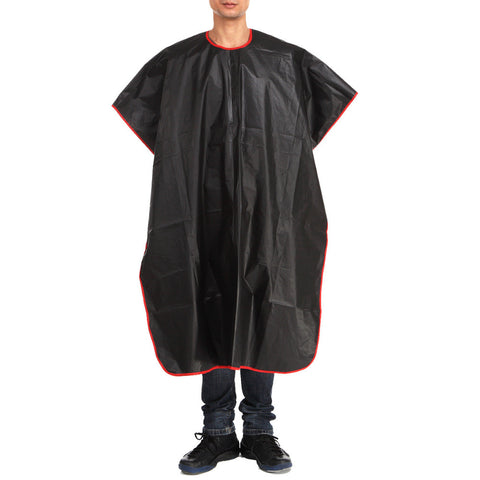 140X95cm Black Thin Adult Waterproof Salon Hairdressing Hair Cutting Apron Cape for Barber Hairstylist