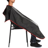 140X95cm Black Thin Adult Waterproof Salon Hairdressing Hair Cutting Apron Cape for Barber Hairstylist