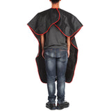 140X95cm Black Thin Adult Waterproof Salon Hairdressing Hair Cutting Apron Cape for Barber Hairstylist