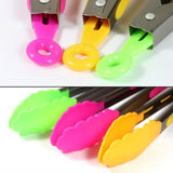 Silicone Stainless Steel Tongs