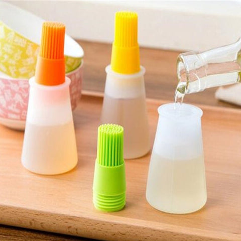 High temperature BBQ tool brush Kitchenware Silicone oil bottle