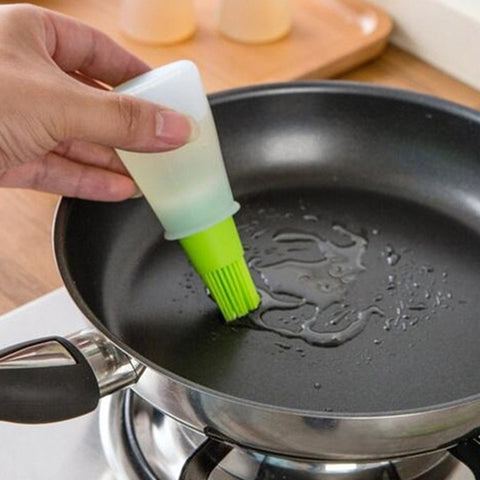 High temperature BBQ tool brush Kitchenware Silicone oil bottle