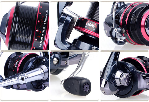 Diwa YG 3000 4000 Series 5.2:1 7+1BB Lure Spinning Fishing Reel Distance Casting