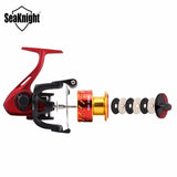 SeaKnight FENICE 2000/3000/4000 Spinning Fishing Reel 5.2:1 10+1BB Carbon Fiber Drag System CNC Spool Quality Fishing Wheel