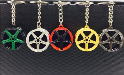 MB Wheel Rim Mini Keychain