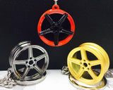 MB Wheel Rim Mini Keychain