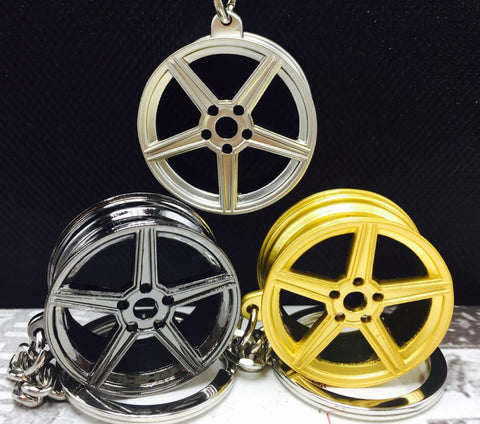 MB Wheel Rim Mini Keychain