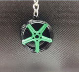 MB Wheel Rim Mini Keychain