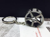 MB Wheel Rim Mini Keychain