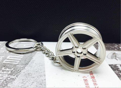 MB Wheel Rim Mini Keychain