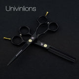 5.5" black hair scissors barber razor scissors hot scissors hair cut