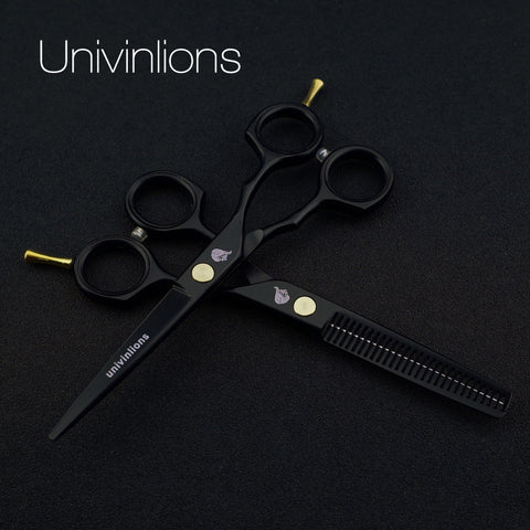 5.5" sale black japan hair scissors teflon shears cheap hairdressing scissors barber thinning scissors hairdresser razor haircut