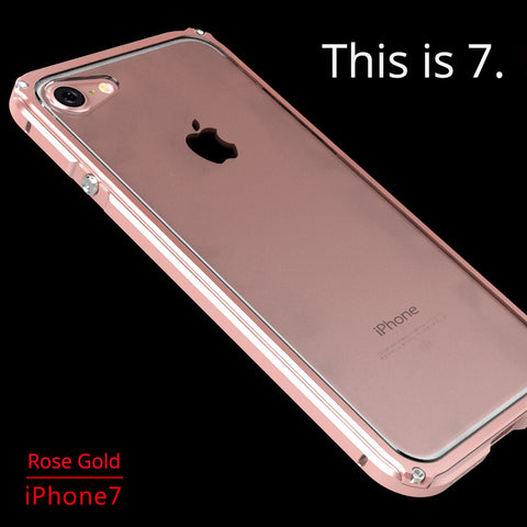 iPhone 7  Aluminum Frame For iPhone 7 Plus Shockproof Case