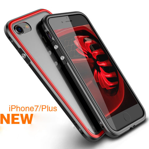 iPhone 7  Aluminum Frame For iPhone 7 Plus Shockproof Case