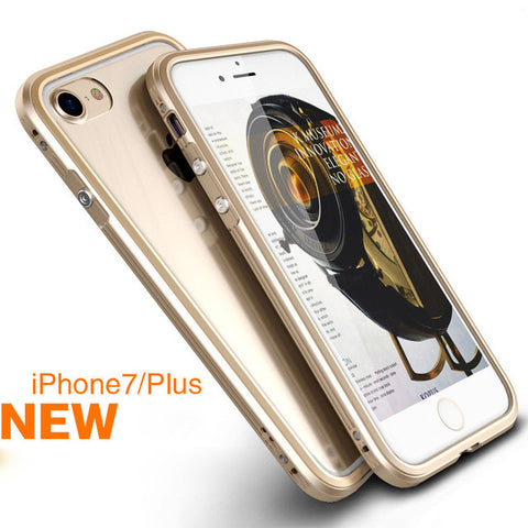 iPhone 7  Aluminum Frame For iPhone 7 Plus Shockproof Case