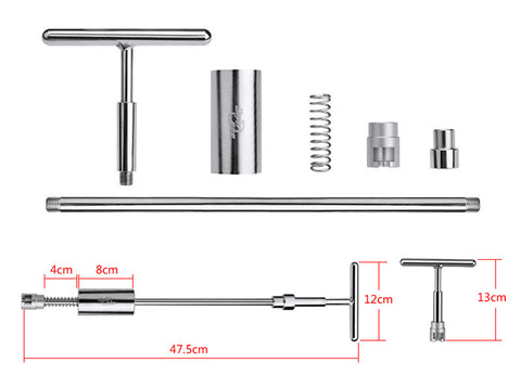 Professional Super PDR Tools Car Paintless Dent Removal High Quality Stainless Steel Kit