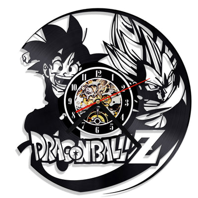 Dragon Ball Z Vinyl Record wall Clock Quartz Clock