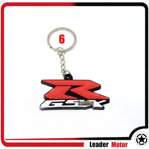 YAMAHA KAWASAKI SUZUKI HONDA 46 CBR GSX-R FZ1 NINJA Motorcycle Accessories Cool Rubber Keychain