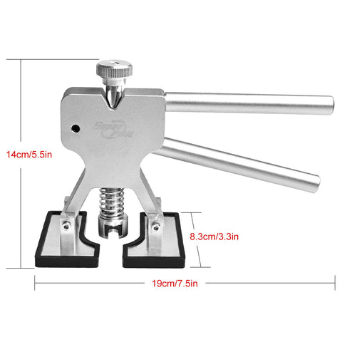 Super PDR Dent Puller Paintless Dent Removal Tools PDR Kit Silver Glue Puller Tabs