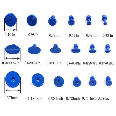 PDR Tools Paintless Dent Repair Slide Hammer Reverse HammerSuction Cup Glue Tabs Tools Kit