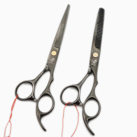 ON SALE JAPAN rainbow hair cutting scissors high quality,professional barber hairdressing scissors hair thinning shears + bag