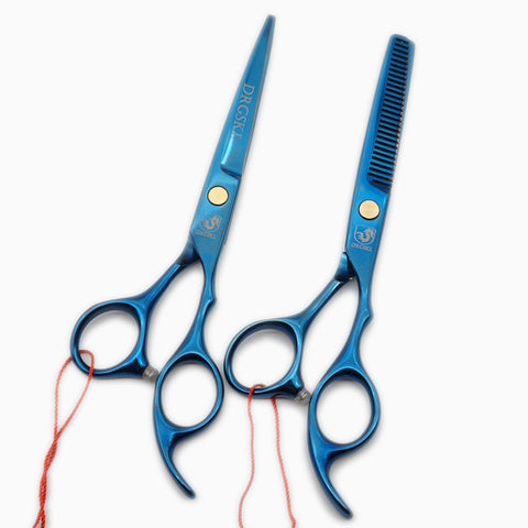 ON SALE JAPAN rainbow hair cutting scissors high quality,professional barber hairdressing scissors hair thinning shears + bag