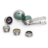 8 In 1 Universal Cellphone Mobile Phone Camera Lens Fisheye Wide Angle Macro Clip