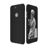 Carbon Fiber Case For iPhone 7 6 Soft Anti-Skid Anti-Knock Frame Cover For iPhone 7 Plus SE 5s Leather