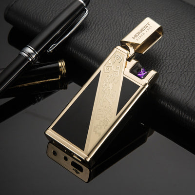 Plasma lighters USB Charging Windproof Arc Lighter Metal