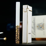 Electric Rechargeable Metal Dual ARC Flameless Windproof Zinc Alloy Plazmatic X Lighter Windproof Double USB