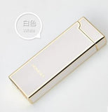 Electric Rechargeable Metal Dual ARC Flameless Windproof Zinc Alloy Plazmatic X Lighter Windproof Double USB