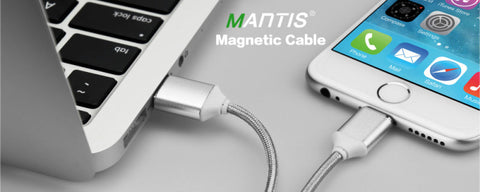 Magnetic Cable Fast Charging USB Cable for Lightning iphone 5 5s 6 6s 7 1M Nylon Magnet Charger For Mobile Phone Cables