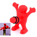 Happy Man Guy Wine Bottle Stopper