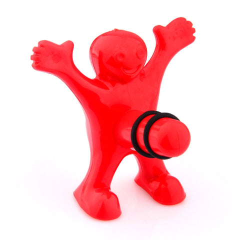 Happy Man Guy Wine Bottle Stopper