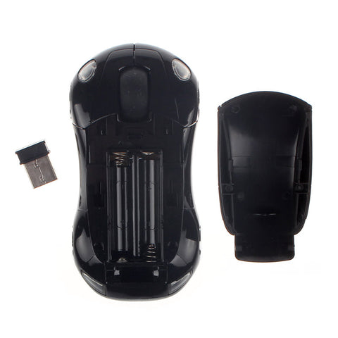 1600DPI Car Shape Optical USB Wireless Mouse