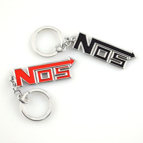 NOS Nitrous Oxide Fender keyring