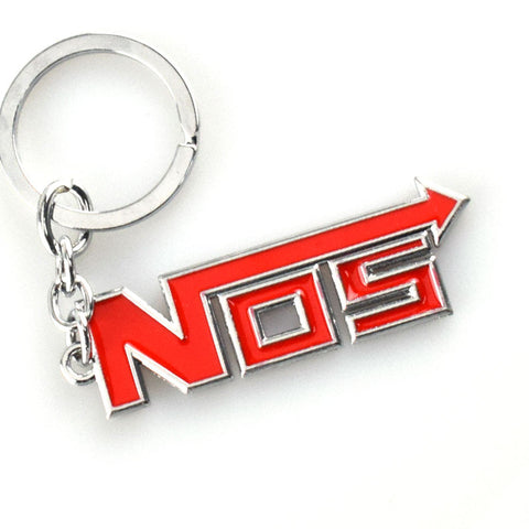 NOS Nitrous Oxide Fender keyring