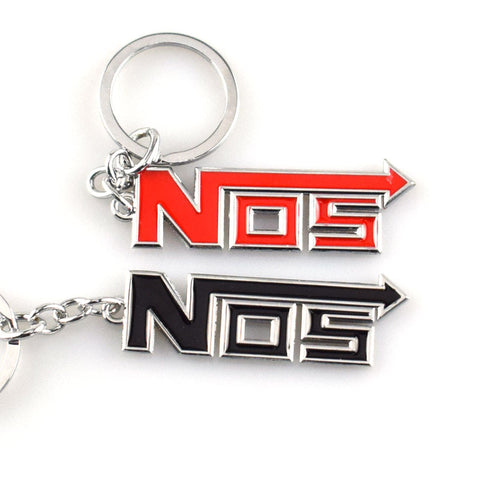 NOS Nitrous Oxide Fender keyring