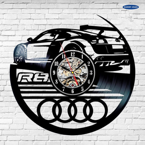 R8 Vinyl Record wall Clock Quartz Clock