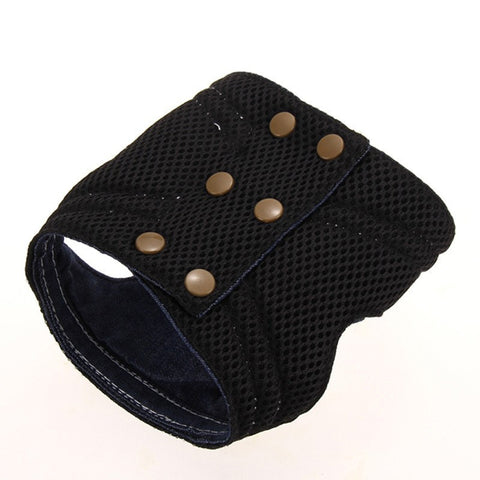 Dark denim harness