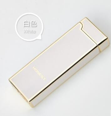 Electric Rechargeable Metal Dual ARC Flameless Windproof Zinc Alloy Plazmatic X Lighter Windproof Double USB