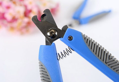 Pet Toe Care Nail Scissors Professional Dog Nail Clippers And Trimmer With Massage Handle 13*5cm