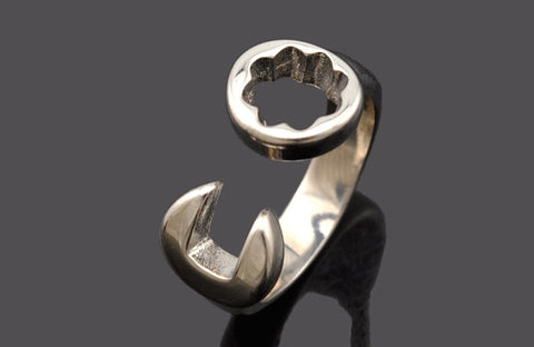 stainless steel Fashion wrench ring