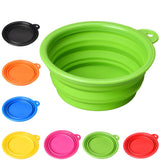 Silicone Collapsible Feeding Water Dish bowl