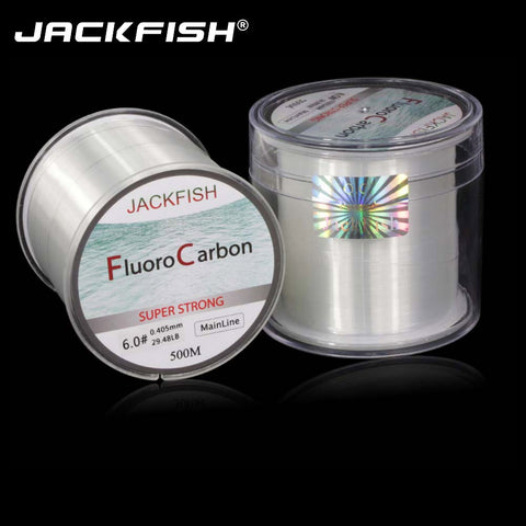 500M Fluorocarbon Fishing Line  5-32LB test Carbon Fiber Leader Line 0.165-0.46mm  fishing line