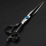 6-inch salon special hairdressing scissors black barber scissors set